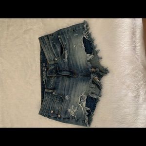 American eagle super stretch shorts